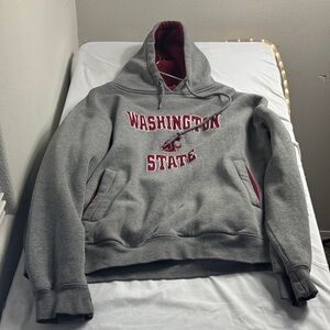 Champs grey  Washington state hoodie men’s large